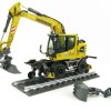 NZG 1011 Liebherr A922 Rail Litronic Two-Way Hydraulic Mobile Wheeled Excavator New 2021 - Scale 1:50