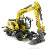 NZG 1011 Liebherr A922 Rail Litronic Two-Way Hydraulic Mobile Wheeled Excavator New 2021 - Scale 1:50