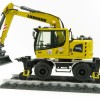 NZG 1011 Liebherr A922 Rail Litronic Two-Way Hydraulic Mobile Wheeled Excavator New 2021 - Scale 1:50