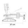 NZG 1029 Liebherr LR11000 SL8F2 Large Crawler Crane Bauma 2022 - Scale 1:50