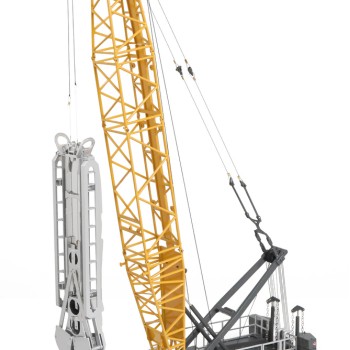 NZG 1046 Liebherr HS8130.1 Crawler Cable Excavator New Version - Scale 1:50