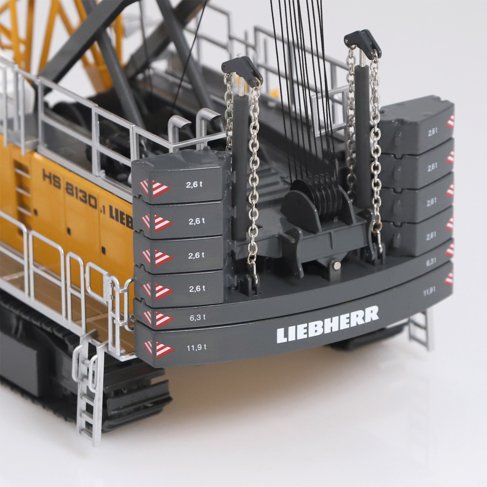 NZG 1046 Liebherr HS8130.1 Crawler Cable Excavator New Version - Scale 1:50