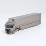 NZG 1065/55 Scania V8 730S 4x2 Truck with Race Car Transporter Grey Metallic New 2023 - Scale 1:64