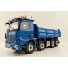 NZG 1066/02 Mercedes Benz AROCS 8x4 Meiller Dump Truck Blue - Scale 1:50