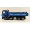 NZG 1066/02 Mercedes Benz AROCS 8x4 Meiller Dump Truck Blue - Scale 1:50