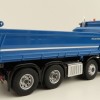 NZG 1066/02 Mercedes Benz AROCS 8x4 Meiller Dump Truck Blue - Scale 1:50