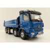 NZG 1066/02 Mercedes Benz AROCS 8x4 Meiller Dump Truck Blue - Scale 1:50