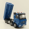 NZG 1066/02 Mercedes Benz AROCS 8x4 Meiller Dump Truck Blue - Scale 1:50