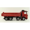 NZG 1066/10 Mercedes Benz AROCS 8x4 Meiller Dump Truck Red Metallic - Scale 1:50