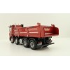 NZG 1066/10 Mercedes Benz AROCS 8x4 Meiller Dump Truck Red Metallic - Scale 1:50