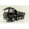 NZG 1066/50 Mercedes Benz AROCS 8x4 Meiller Dump Truck Black - Scale 1:50