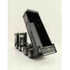 NZG 1066/50 Mercedes Benz AROCS 8x4 Meiller Dump Truck Black - Scale 1:50