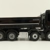NZG 1066/50 Mercedes Benz AROCS 8x4 Meiller Dump Truck Black - Scale 1:50