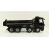 NZG 1066/50 Mercedes Benz AROCS 8x4 Meiller Dump Truck Black - Scale 1:50