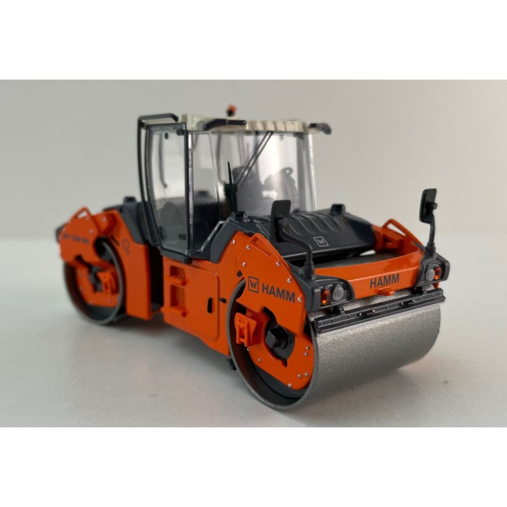 NZG 10861 HAMM HD+ 120i VO Tandem Roller with Vibratory Oscillation Drum - Scale 1:50
