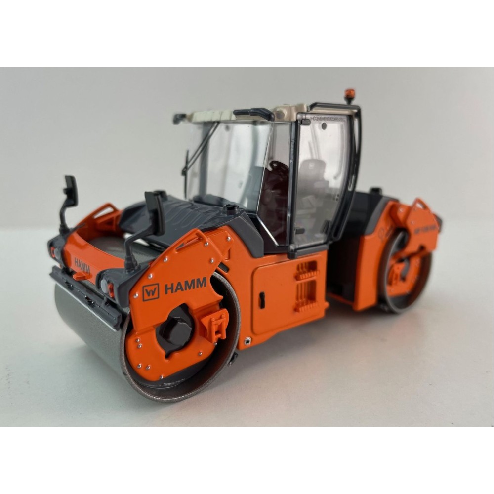 NZG 10861 HAMM HD+ 120i VO Tandem Roller with Vibratory Oscillation Drum - Scale 1:50