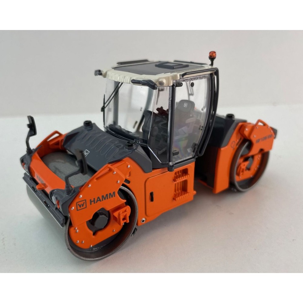 NZG 10861 HAMM HD+ 120i VO Tandem Roller with Vibratory Oscillation Drum - Scale 1:50