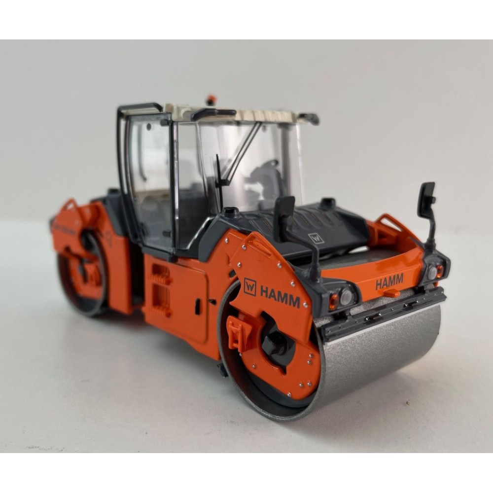 NZG 10861 HAMM HD+ 120i VO Tandem Roller with Vibratory Oscillation Drum - Scale 1:50
