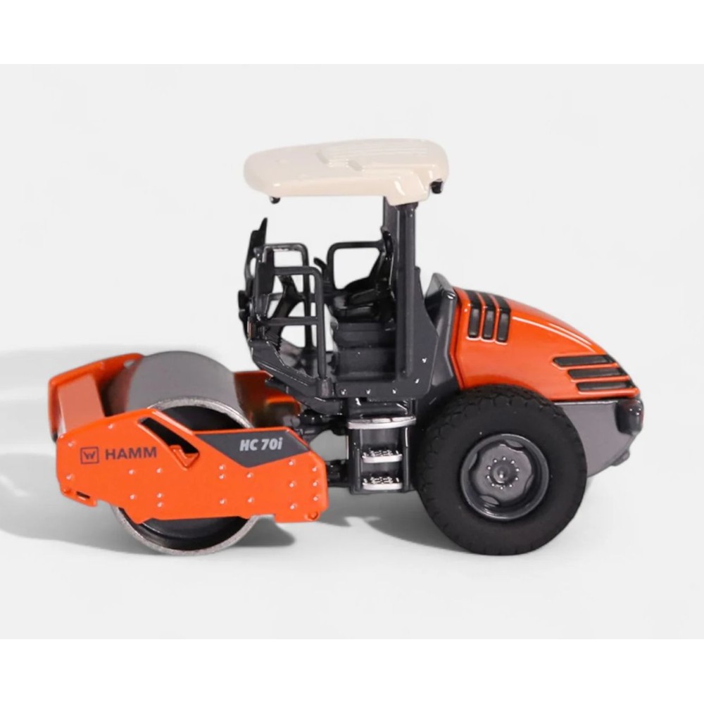 NZG 11041 Hamm HC 70i with ROPS Compactor Roller New 2025 - Scale 1:50