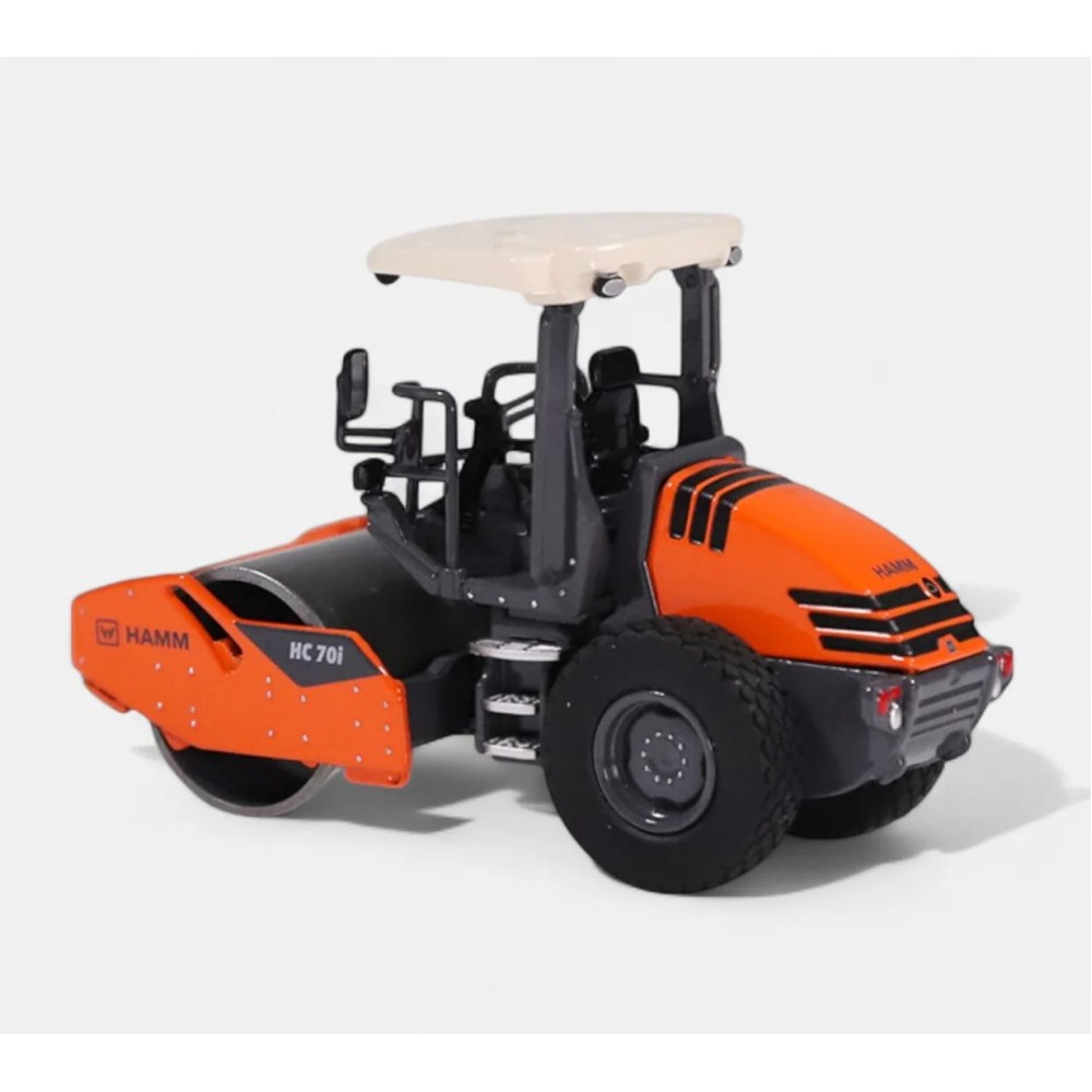NZG 11041 Hamm HC 70i with ROPS Compactor Roller New 2025 - Scale 1:50