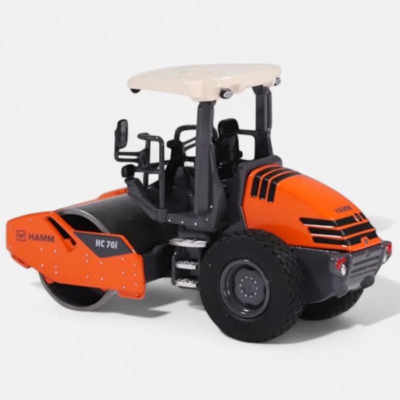 NZG 11041 Hamm HC 70i with ROPS Compactor Roller New 2025 - Scale 1:50