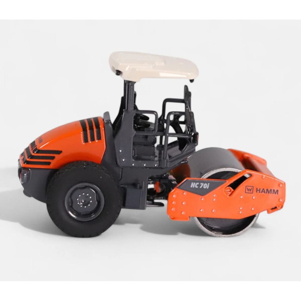 NZG 11041 Hamm HC 70i with ROPS Compactor Roller New 2025 - Scale 1:50