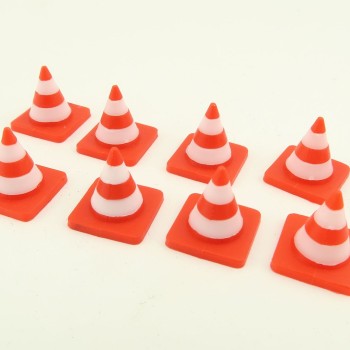 NZG 506/4 Construction Site Traffic Cone Set of 10 New 2023 - Scale 1:50