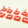 NZG 506/4 Construction Site Traffic Cone Set of 10 New 2023 - Scale 1:50