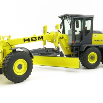 NZG 6381 HBM Nobas BG190 TA-5 Motor Grader New Look  - Scale 1:50