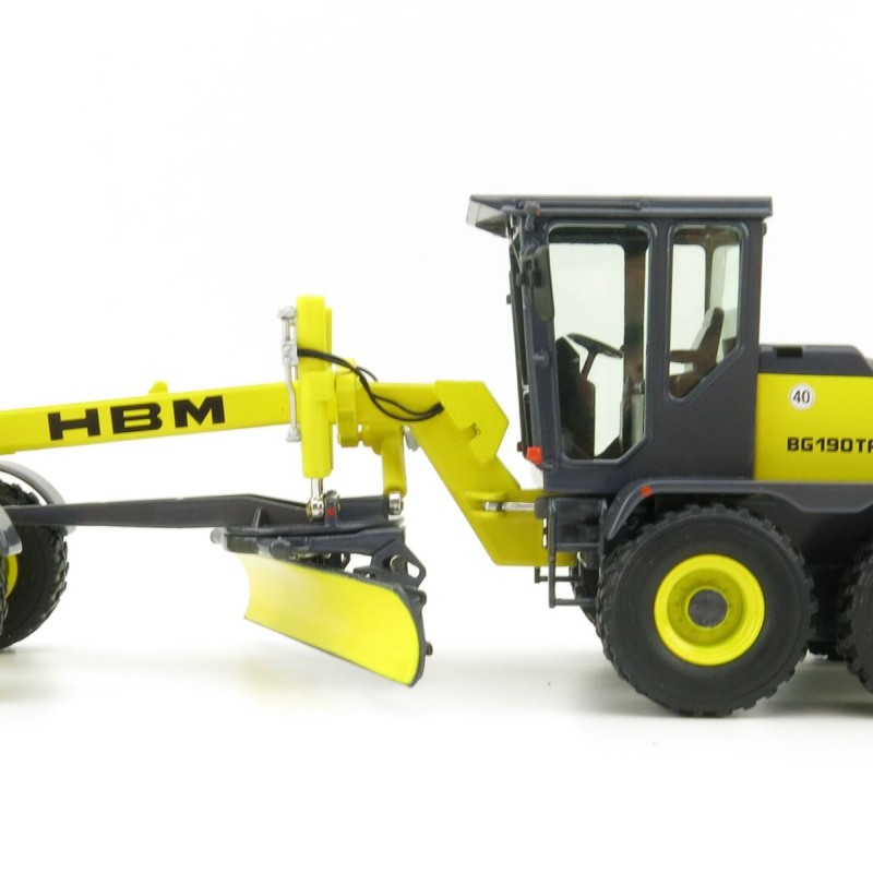 NZG 6381 HBM Nobas BG190 TA-5 Motor Grader New Look  - Scale 1:50