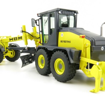 NZG 6381 HBM Nobas BG190 TA-5 Motor Grader New Look  - Scale 1:50