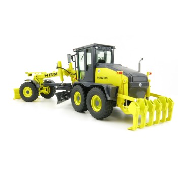 NZG 6381 HBM Nobas BG190 TA-5 Motor Grader New Look  - Scale 1:50