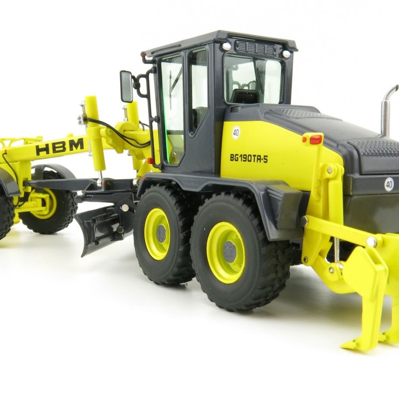 NZG 6381 HBM Nobas BG190 TA-5 Motor Grader New Look  - Scale 1:50