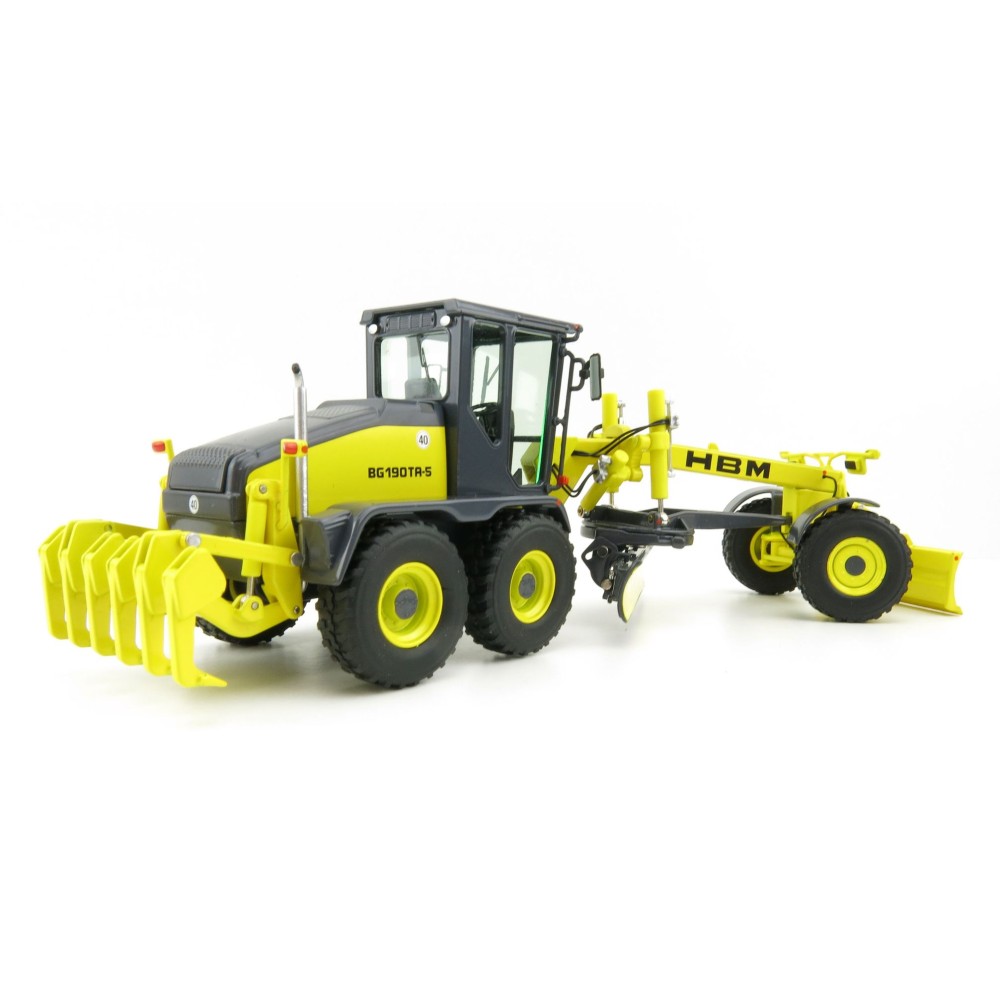 NZG 6381 HBM Nobas BG190 TA-5 Motor Grader New Look  - Scale 1:50