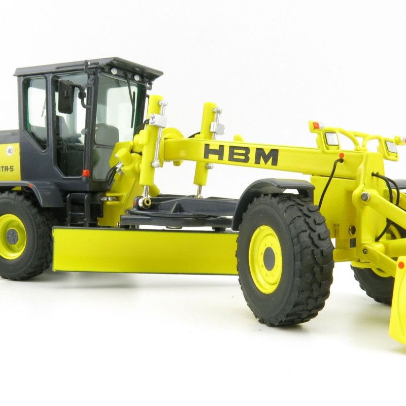 NZG 6381 HBM Nobas BG190 TA-5 Motor Grader New Look  - Scale 1:50