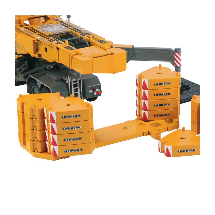 NZG 732 LIEBHERR LTM11200-9.1 Large Mobile Crane - Liebherr Livery - Scale 1:50