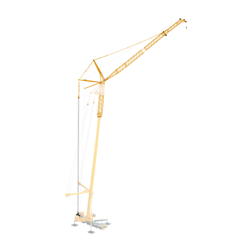 NZG 7322 LIEBHERR LTM11200-9.1 Lattice Jib extension Set 54m Yellow V2  - Scale 1:50