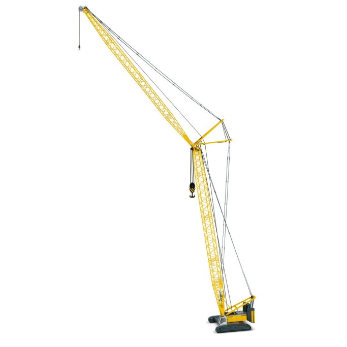NZG 788  LIEBHERR LR1300 Large Crawler Crane - Liebherr Livery - Scale 1:50
