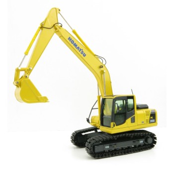 NZG 804 Komatsu PC200-8 Hydraulic Mobile Tracked Excavator - Scale 1:50