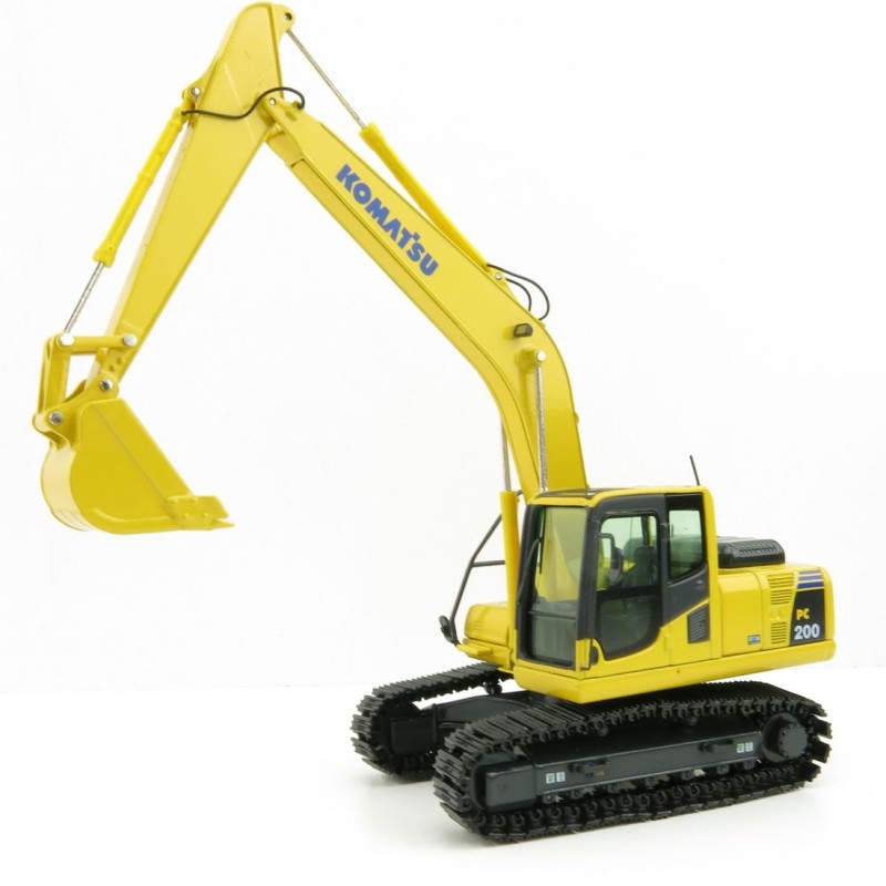 NZG 804 Komatsu PC200-8 Hydraulic Mobile Tracked Excavator - Scale 1:50