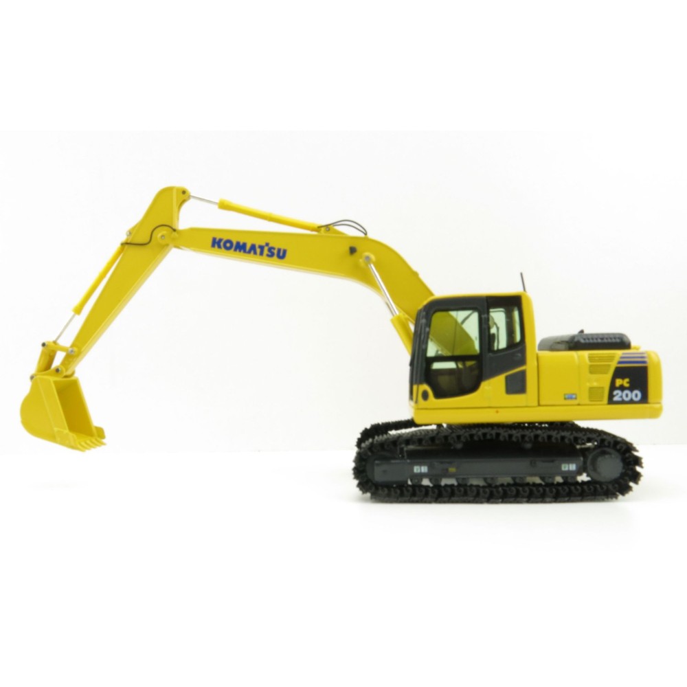 NZG 804 Komatsu PC200-8 Hydraulic Mobile Tracked Excavator - Scale 1:50
