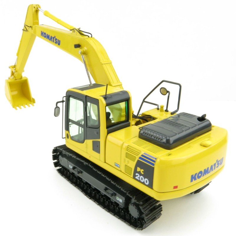 NZG 804 Komatsu PC200-8 Hydraulic Mobile Tracked Excavator - Scale 1:50