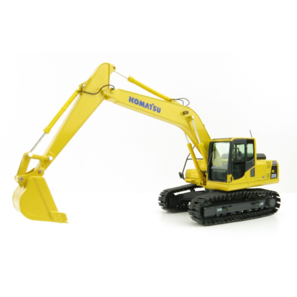 NZG 804 Komatsu PC200-8 Hydraulic Mobile Tracked Excavator - Scale 1:50