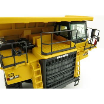 NZG 857 KOMATSU HD785 Mining Off Highway Dump Truck Yellow - Scale 1:50
