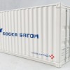 NZG 875/07 - 20ft Sea Container Sogea Satom - Scale 1:50