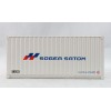 NZG 875/07 - 20ft Sea Container Sogea Satom - Scale 1:50