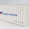 NZG 875/07 - 20ft Sea Container Sogea Satom - Scale 1:50