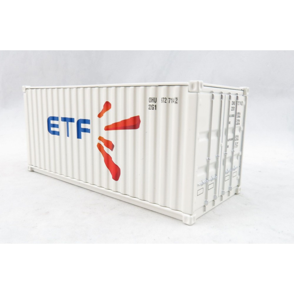 NZG 875/10 - 20ft Sea Container EFT - Scale 1:50