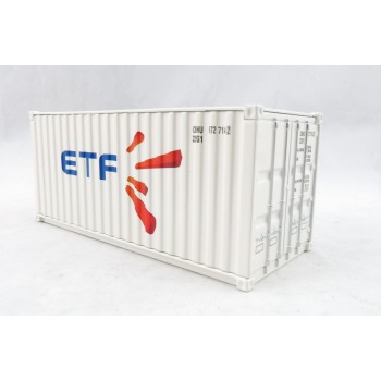 NZG 875/10 - 20ft Sea Container EFT - Scale 1:50