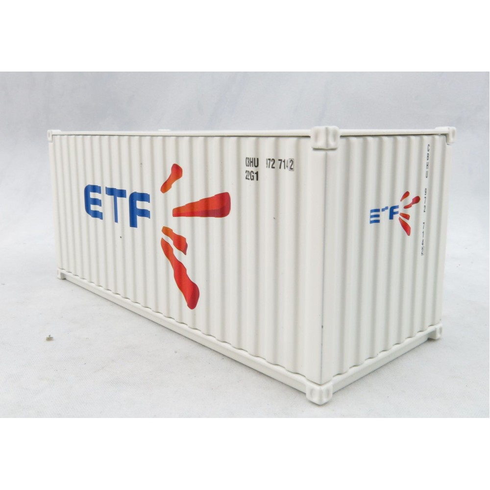 NZG 875/10 - 20ft Sea Container EFT - Scale 1:50
